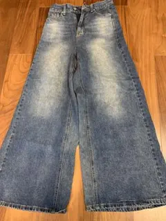 最終値下！美品mline フレアデニム