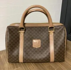 【美品】CELINE セリーヌ マカダム トリオンフ ボストンバッグ