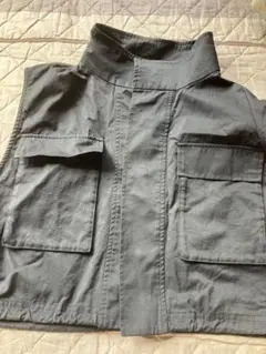 6RAGEBLUE ミリタリー　レイジブルー ブラック　ベスト　ジレ