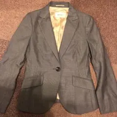 最終値下げ！　ボールジィ ジャケット 36 グレー ウール シルク