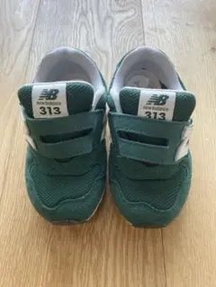 new balance 313 キッズシューズ グリーン14.5cm