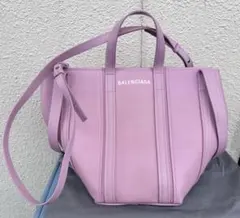 BALENCIAGA 美品バレンシアガ トートバッグ エブリデイ　ピンク