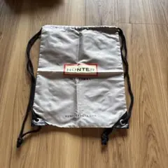 HUNTER ORIGINAL ナップザック シルバー