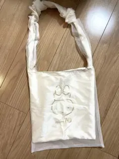 ミッフィー70周年 限定デザイン ショルダーバッグ ホワイト 王冠