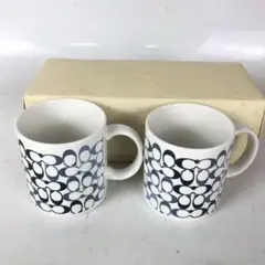 COACH × GIANTS 2018 限定コラボ ペアマグカップ (箱付き)