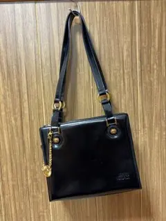 美品✨️VERSACE サンバースト ミニボストンバッグ ゴールド金具