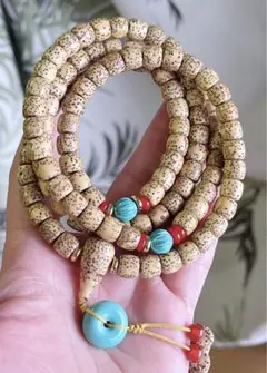 天然石 玉化星月菩提子のネックレス（番号A2354）