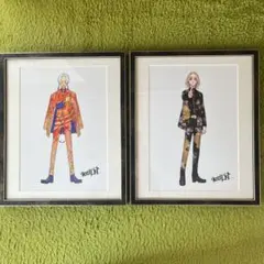 東リべ 原画展 高級複製原画 佐野万次郎 黒川イザナ セット