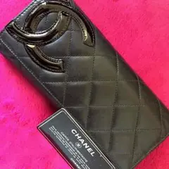 CHANELカンボンライン財布
