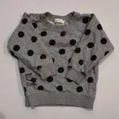 BEAMS mini ドット柄トレーナー
