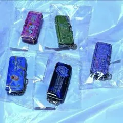 あの頃の缶ペンケースマスコット ガチャ 子犬 ファンシー クローバー ドラゴン