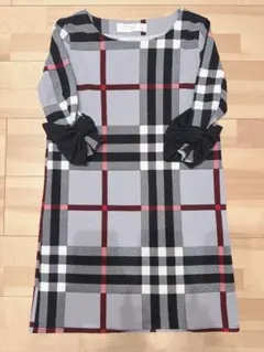 こじはる着用　トッコクローゼット　チェック柄ワンピース