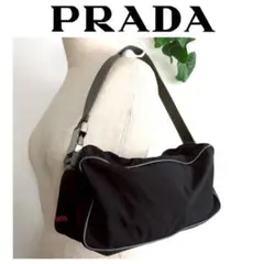 美品 プラダスポーツ ショルダー ハンドバッグ ポーチ 鞄 レディース メンズ