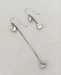 ロングチェーンピアス　２個セット