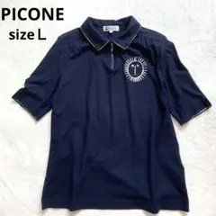 ☆新品☆PICONE ピッコーネ レディス半袖ポロシャツ Picone CLUB 【 40%OFF セール 】ポロシャツ 30代40代50代60代