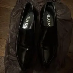 PRADA ローファー ブラック