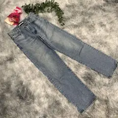 ⁠【サムシング】美脚 ストレートデニムパンツ S ライトブルー EDWIN⁠のサムネイル