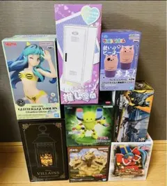 フィギュア　新品、未使用、未開封　いろいろまとめ売り　8点セット