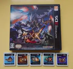 モンスターハンター 3G 4 4G X XX 3DS シリーズ 全五種類 セット