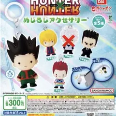 HUNTER HUNTER めじるしアクセサリーグラピカ、ゴン、ヒソカ、レオリオ