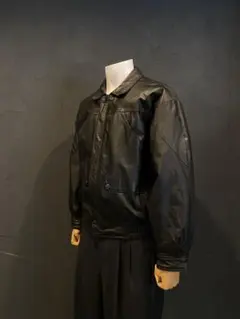 40s 50s イタリア軍 実物 モーターサイクル ジャケット ライダース L