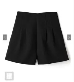ハイウエストタックショートパンツ[at1647]