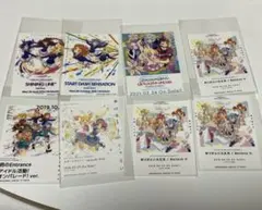 アイカツ　PRポステ　コンプセット　ステッカー