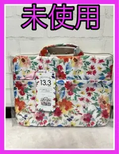 新品☆タグ付き！パソコンバック☆PCバック！花柄、フラワー柄、ポール&ジョー好き