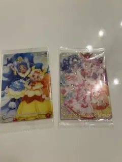 プリキュアウエハース 12 キラキラプリキュアアラモード　2枚セット