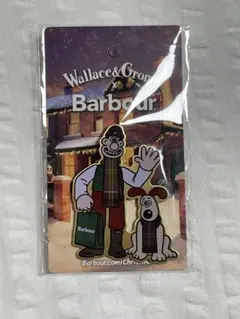 バブアー ひつじのショーン Wallace & Gromitピンバッジ2個セット