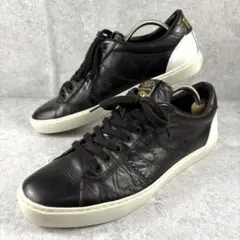 Pantofola d'Oro レザースニーカー 黒 本革 イタリア製　26.5のサムネイル
