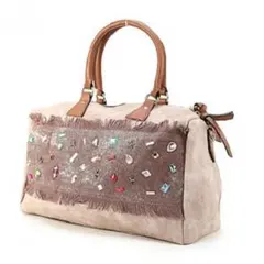 【売切れ御免】トートバッグ レディース 肩がけ有り 2WAY ビジューバッグ