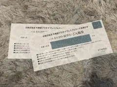 ハルカス300 展望台 ご入場券 2枚