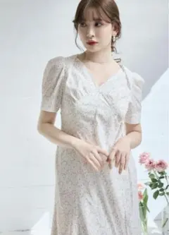 ｟herlipto》Palermo Wrap-Effect Dress