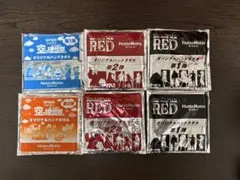 ほっともっとONE PIECE FILM RED ・ドラえもんタオル 6枚セット