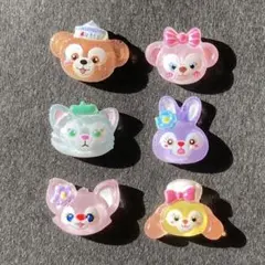 ディズニー ダッフィフレンズ 6個セット