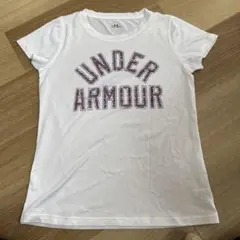 UNDER ARMOUR ホワイト Tシャツ SMサイズ