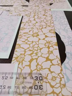 ポーセラーツ転写紙☆デザイナーズ花柄☆端切れ