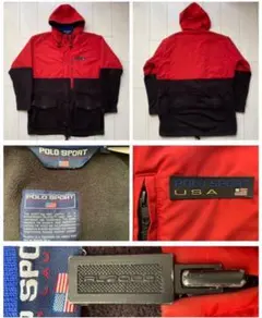 美品 90s POLO SPORT ポロスポーツ ラルフ RL2000 XL