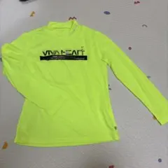 VIVA HEART 蛍光イエロー 長袖シャツ サイズ40