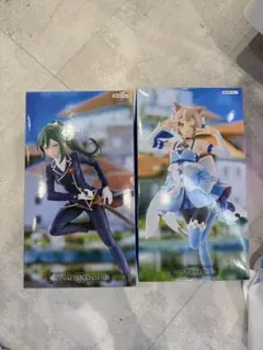 リゼロ　GiGO限定　王選候補者と騎士フィギュア　クルシュ　フェリス　フィギュア