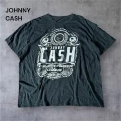 902 古着ジョニー・キャッシュバンドTシャツフェード雰囲気系オールドスミクロ