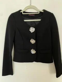 値下げ中！卒業式　入学式　卒園式　入園式　PinkMix 黒 ジャケット