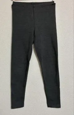 ユニクロUNIQLO極暖ヒートテックレギンス140cm グレー
