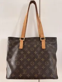 【良品】ルイヴィトンLV カバピアノ モノグラム肩掛けトートバッグ鑑定済! LOUIS VUITTON - 【良品】ルイ・ヴィトン（モノグラム