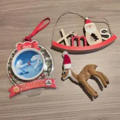 コカ・コーラ オーナメントプレート クリスマス飾りセット