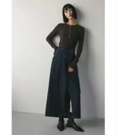 STYLEMIXER ラップデニムスカートのサムネイル