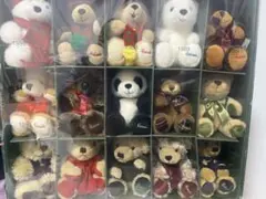 THE ALFEE のテディベア6点セット 非売品のシロヒコピック付き THE ALFEE のテディベア6点セット 非売品のシロヒコピック付き