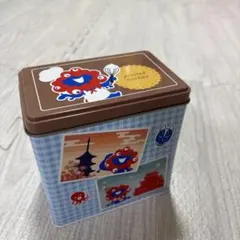 大阪関西万博　ミャクミャク　クッキー缶　空缶