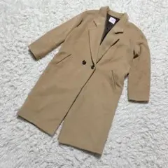 【c6727】jouetie ジュエティ　ロングコート ブラウンのサムネイル